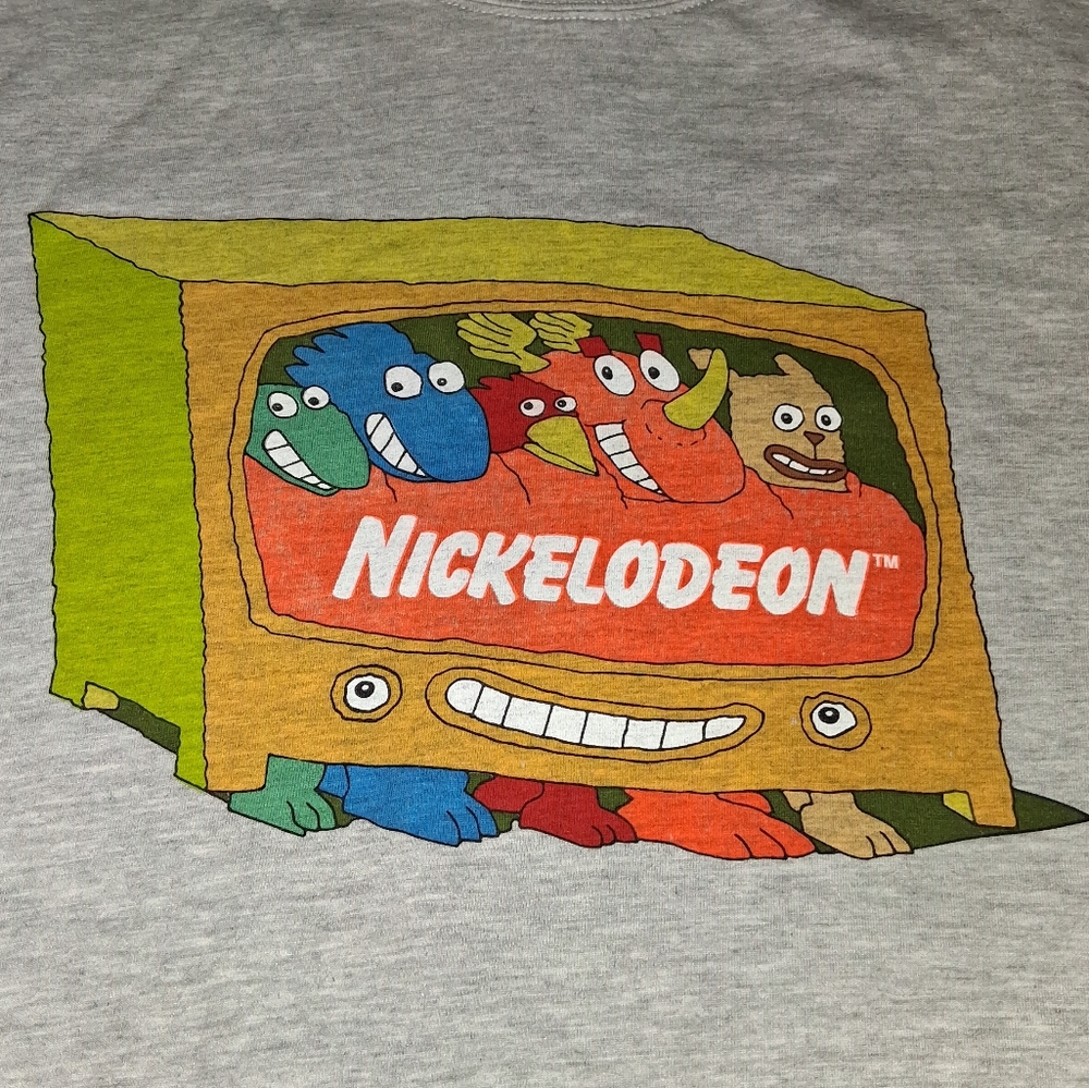 New 2017 Nickelodeon Retro Logo Shirt Vintage Tee
